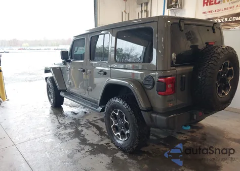 2021 Jeep Wrangler 4Xe Unlimited Rubicon 4X4 from USA, damaged, VIN 1C4JJXR65MW675010